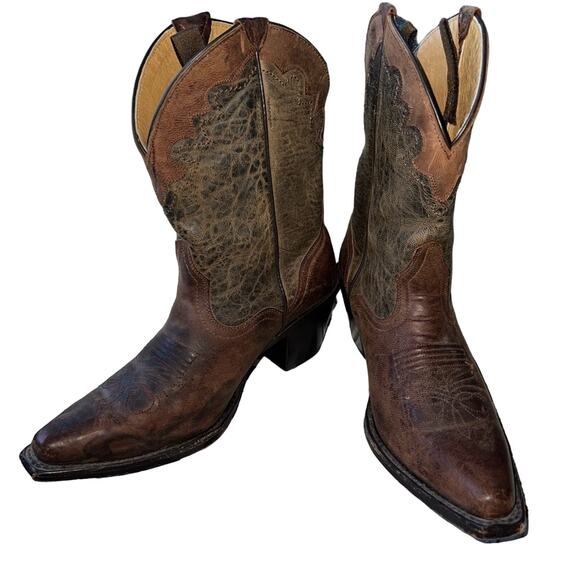 J.B Dillon Western Cowboy Boots Women’s 8.5 - Picture 1 of 11
